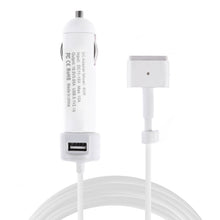 Load image into Gallery viewer, 60W 5.1V 2.1A USB Interface Car Charger with 16.5V 3.65A T MagSafe 2 Interface Data Cable, 16.5V 3.65A T MagSafe 2