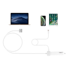 Load image into Gallery viewer, 60W 5.1V 2.1A USB Interface Car Charger with 16.5V 3.65A T MagSafe 2 Interface Data Cable, 16.5V 3.65A T MagSafe 2