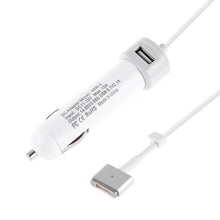 Load image into Gallery viewer, 45W-2 5.1V 2.1A USB Interface Car Charger with 14.85V 3.05A T MagSafe 2 Interface Data Cable, 14.85V 3.05A T MagSafe 2