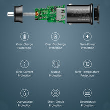Load image into Gallery viewer, awei C-706 20W PD Type-C + QC 3.0 Type-A Car Charger with CL-110T Data Cable, C-706