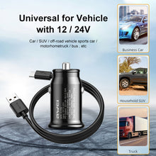 Load image into Gallery viewer, awei C-706 20W PD Type-C + QC 3.0 Type-A Car Charger with CL-110T Data Cable, C-706