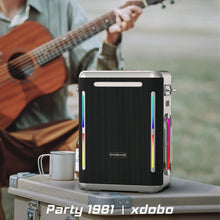 Load image into Gallery viewer, XDOBO SINOBAND Party 1981 300W Outdoor Portable TWS Bluetooth Speaker with LED Colorful Light, SINOBAND Party 1981