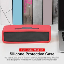 Load image into Gallery viewer, Portable Shockproof Soft Silica Gel Bluetooth Speaker Protective Case for Bose Soundlink Mini 1 / 2