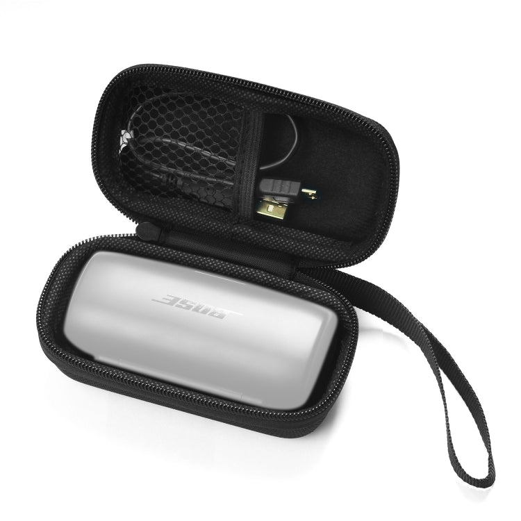 2 PCS Portable Handheld Shockproof Bluetooth Headset Protective Box Storage Bag for Bose SoundSport Free