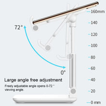 Load image into Gallery viewer, CH002 Universal Portable Foldable Mobile Phone Tablet Desktop Holder Bracket with Mirror