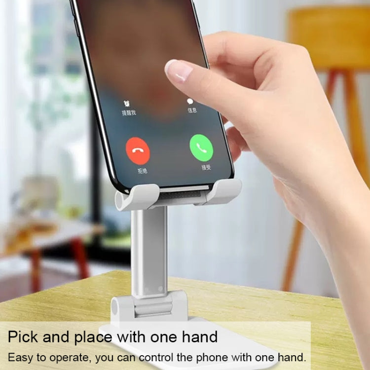 CH002 Universal Portable Foldable Mobile Phone Tablet Desktop Holder Bracket with Mirror