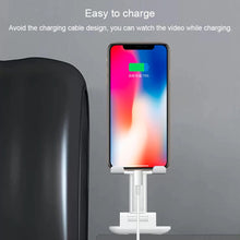 Load image into Gallery viewer, CH002 Universal Portable Foldable Mobile Phone Tablet Desktop Holder Bracket with Mirror