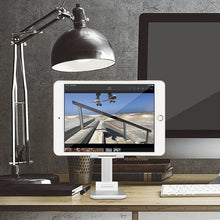 Load image into Gallery viewer, CH002 Universal Portable Foldable Mobile Phone Tablet Desktop Holder Bracket with Mirror