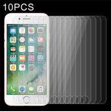 Load image into Gallery viewer, 10 PCS for iPhone 8 Plus &amp; iPhone 7 Plus 0.26mm 9H Surface Hardness 2.5D Explosion-proof Tempered Glass Non-full Screen Film