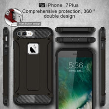 Load image into Gallery viewer, For iPhone 8 Plus &amp; 7 Plus   Tough Armor TPU + PC Combination Case, For iPhone 7 Plus