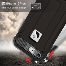 Load image into Gallery viewer, For iPhone 8 Plus &amp; 7 Plus   Tough Armor TPU + PC Combination Case, For iPhone 7 Plus