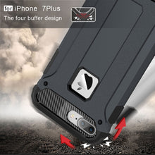 Load image into Gallery viewer, For iPhone 8 Plus &amp; 7 Plus   Tough Armor TPU + PC Combination Case, For iPhone 7 Plus