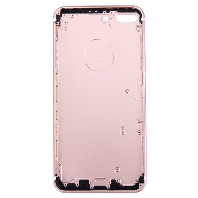 5 in 1 for iPhone 7 Plus (Back Cover + Card Tray + Volume Control Key + Power Button + Mute Switch Vibrator Key) Full Assembly Housing Cover, For iPhone 7 Plus, For iPhone 7P with Side keys
