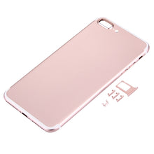 Load image into Gallery viewer, 5 in 1 for iPhone 7 Plus (Back Cover + Card Tray + Volume Control Key + Power Button + Mute Switch Vibrator Key) Full Assembly Housing Cover, For iPhone 7 Plus, For iPhone 7P with Side keys