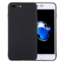 Load image into Gallery viewer, For iPhone 8 Plus &amp; 7 Plus   Solid Color TPU Protective Case Without Round Hole