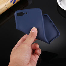 Load image into Gallery viewer, For iPhone 8 Plus &amp; 7 Plus   Solid Color TPU Protective Case Without Round Hole