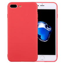 Load image into Gallery viewer, For iPhone 8 Plus &amp; 7 Plus   Solid Color TPU Protective Case Without Round Hole