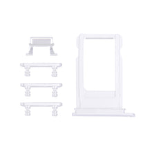 Load image into Gallery viewer, Card Tray + Volume Control Key + Power Button + Mute Switch Vibrator Key for iPhone 7 Plus, For iPhone 7 Plus
