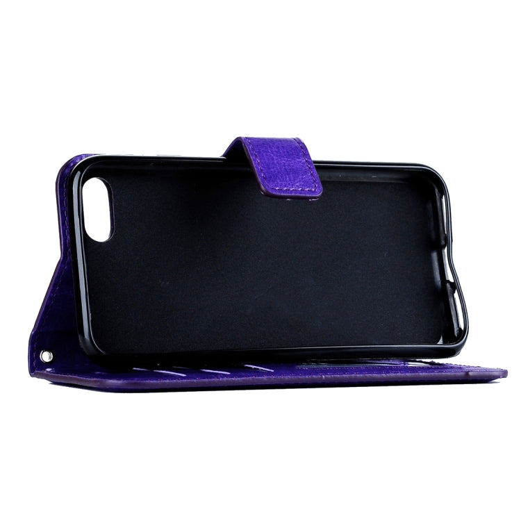 For iPhone 8 Plus & 7 Plus   Crazy Horse Texture Horizontal Flip Leather Case with Magnetic Buckle & Holder & Card Slots & Wallet & Photo Frame