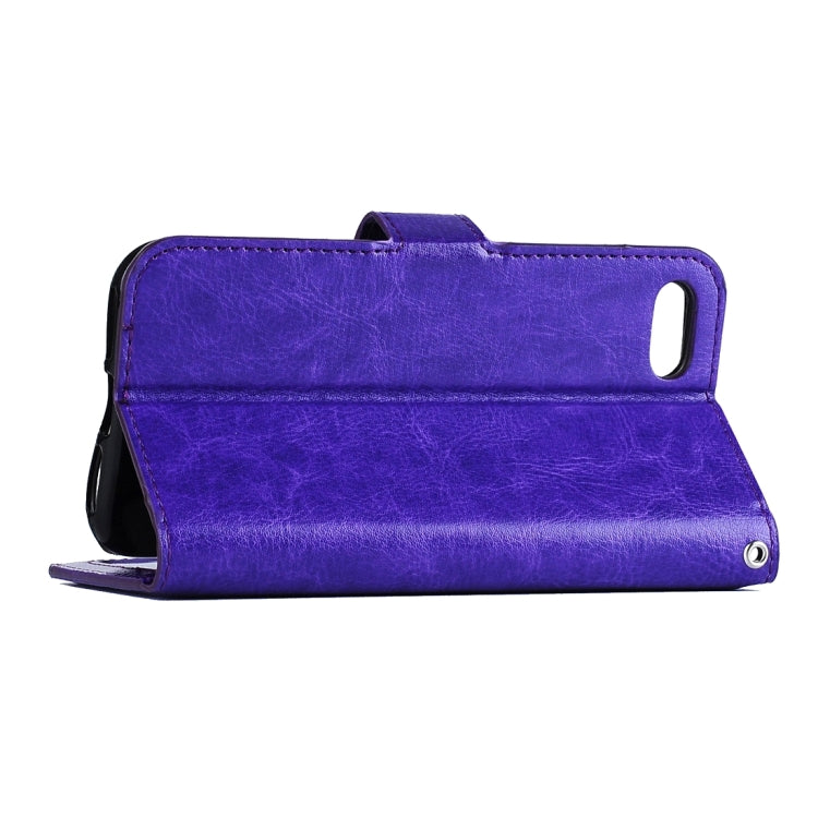 For iPhone 8 Plus & 7 Plus   Crazy Horse Texture Horizontal Flip Leather Case with Magnetic Buckle & Holder & Card Slots & Wallet & Photo Frame