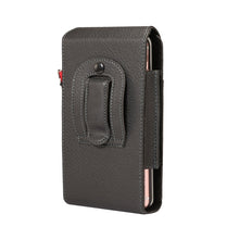 Load image into Gallery viewer, Universal Litchi Texture Vertical Flip Upright Lattice PU Leather Case / Waist Bag with Back Splint &amp; Card Slots &amp; Lanyard for iPhone 8 Plus &amp; 7 Plus  , Galaxy Note 8 / S8 Plus / S9+, Huawei Mate 8