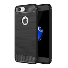 Load image into Gallery viewer, For iPhone 7 Plus Brushed Texture Fiber TPU Rugged Armor Protective Case