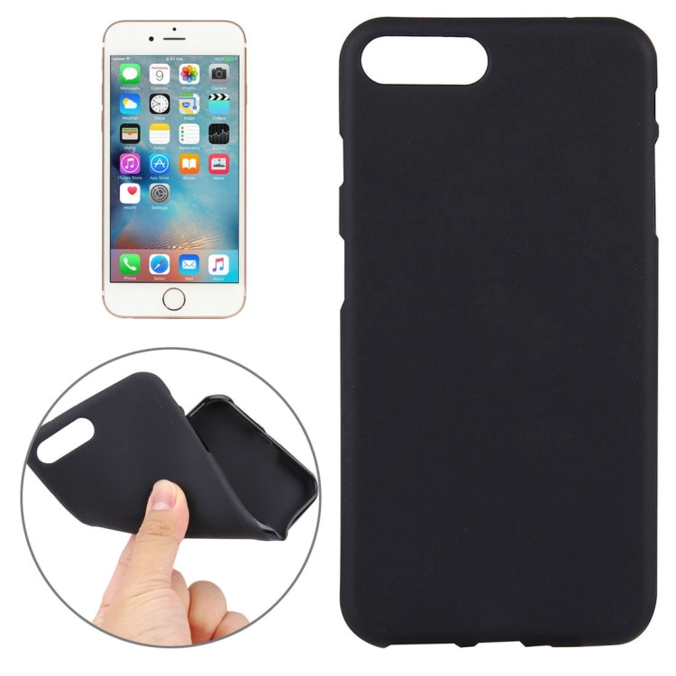 For iPhone 8 Plus & 7 Plus   Solid Color TPU Protective Back Cover Case