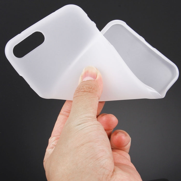 For iPhone 8 Plus & 7 Plus   Solid Color TPU Protective Back Cover Case