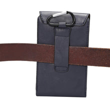 Load image into Gallery viewer, 6.3 inch and Below Universal Crazy Horse Texture 3 Pouches Vertical Flip Leather Case with Belt Hole &amp; Climbing Buckle for Galaxy Note 8, Sony, Huawei, Meizu, Lenovo, ASUS, Cubot, Oneplus, Oukitel, Xiaomi, DOOGEE, Vkworld, and other Smartphones