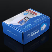 Load image into Gallery viewer, 899 30W QC 3.0 6 USB Ports Fast Charger with LCD Digital Display, EU Plug