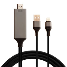 Load image into Gallery viewer, 8 Pin Male to HDMI &amp; USB Male Adapter Cable, Length: 2m, 8 Pin Male
