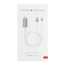 Load image into Gallery viewer, 8 Pin Male to HDMI &amp; USB Male Adapter Cable, Length: 2m, 8 Pin Male