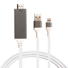 Load image into Gallery viewer, 8 Pin Male to HDMI &amp; USB Male Adapter Cable, Length: 2m, 8 Pin Male