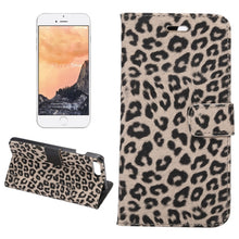 Load image into Gallery viewer, For iPhone 8 Plus &amp; 7 Plus   Leopard Texture Horizontal Flip Leather Case with Holder &amp; Card Slots &amp; Wallet