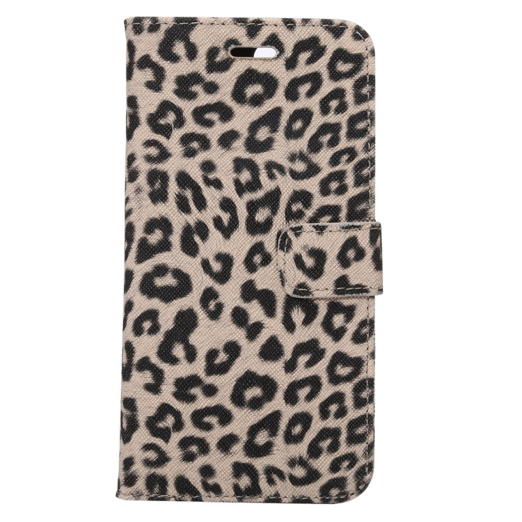 For iPhone 8 Plus & 7 Plus   Leopard Texture Horizontal Flip Leather Case with Holder & Card Slots & Wallet