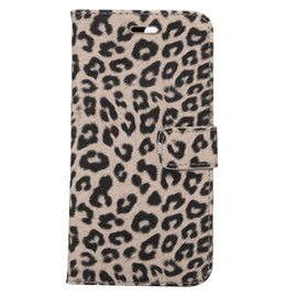For iPhone 8 Plus & 7 Plus   Leopard Texture Horizontal Flip Leather Case with Holder & Card Slots & Wallet