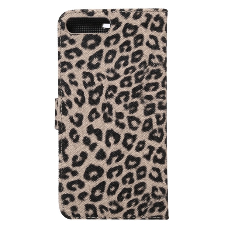 For iPhone 8 Plus & 7 Plus   Leopard Texture Horizontal Flip Leather Case with Holder & Card Slots & Wallet