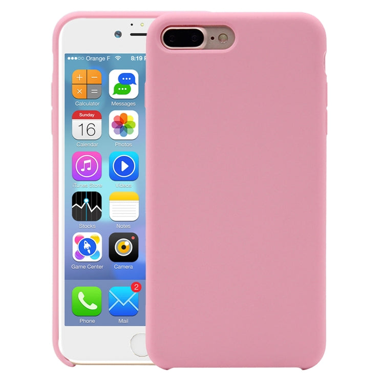 Pure Color Liquid Silicone Case for iPhone 8 Plus & 7 Plus