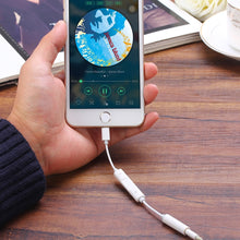 Load image into Gallery viewer, MH020 8 Pin to 3.5mm Headphone Jack Adapter Support Self-timer / Song / Line Control