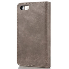 Load image into Gallery viewer, DG.MING for iPhone 8 &amp; 7  Crazy Horse Texture Horizontal Flip Detachable Magnetic Protective Case with Holder &amp; Card Slots &amp; Wallet