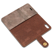Load image into Gallery viewer, DG.MING for iPhone 8 &amp; 7  Crazy Horse Texture Horizontal Flip Detachable Magnetic Protective Case with Holder &amp; Card Slots &amp; Wallet