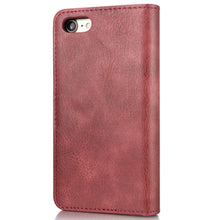Load image into Gallery viewer, DG.MING for iPhone 8 &amp; 7  Crazy Horse Texture Horizontal Flip Detachable Magnetic Protective Case with Holder &amp; Card Slots &amp; Wallet, iPhone 8 &amp; 7