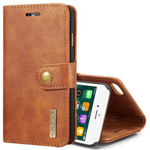 Load image into Gallery viewer, DG.MING for iPhone 8 &amp; 7  Crazy Horse Texture Horizontal Flip Detachable Magnetic Protective Case with Holder &amp; Card Slots &amp; Wallet, iPhone 8 &amp; 7