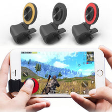 Load image into Gallery viewer, A9 Direct Mobile Clip Games Joystick Artifact Hand Travel Button Sucker with Ring Holder for iPhone, Android Phone, Tablet, A9 Gold, A9 REd, A9 Silver