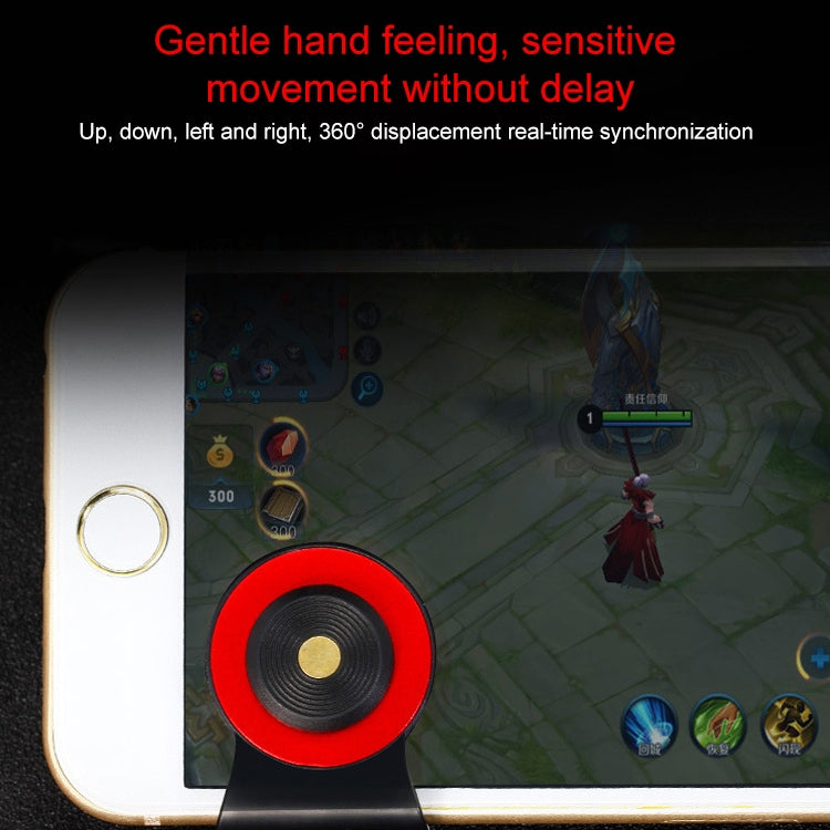 A9 Direct Mobile Clip Games Joystick Artifact Hand Travel Button Sucker with Ring Holder for iPhone, Android Phone, Tablet