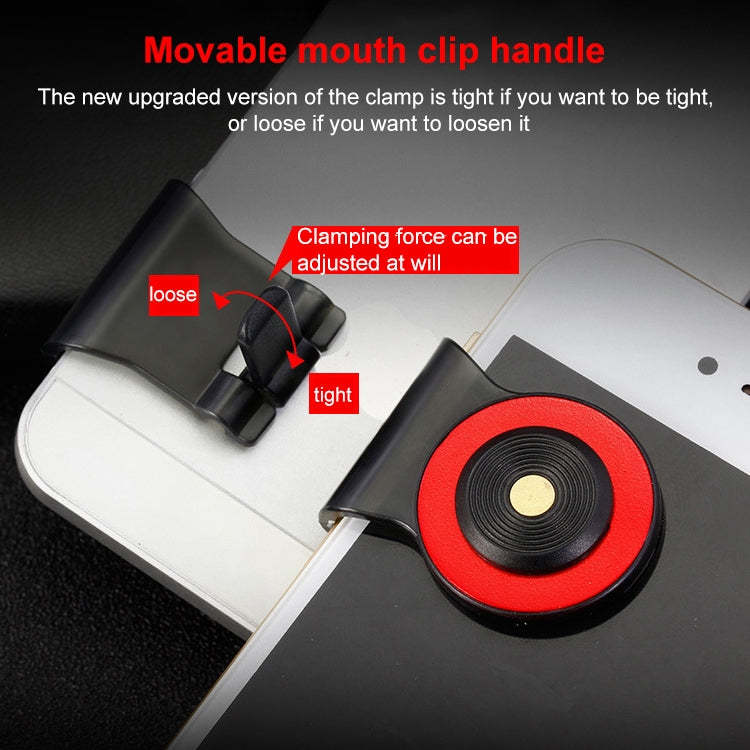 A9 Direct Mobile Clip Games Joystick Artifact Hand Travel Button Sucker with Ring Holder for iPhone, Android Phone, Tablet