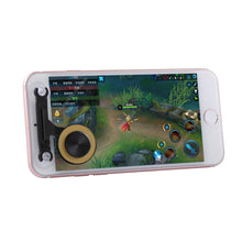 Load image into Gallery viewer, Q9 Direct Mobile Games Joystick Artifact Hand Travel Button Sucker for iPhone, Android Phone, Tablet, Q9 Gold, Q9 Red