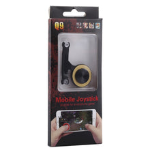 Load image into Gallery viewer, Q9 Direct Mobile Games Joystick Artifact Hand Travel Button Sucker for iPhone, Android Phone, Tablet, Q9 Gold, Q9 Red