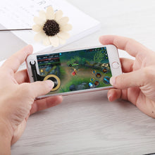 Load image into Gallery viewer, Q9 Direct Mobile Games Joystick Artifact Hand Travel Button Sucker for iPhone, Android Phone, Tablet, Q9 Gold, Q9 Red