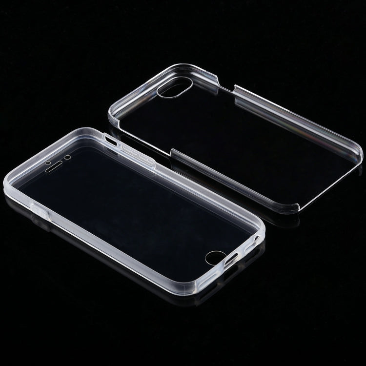 0.75mm Double-sided Ultra-thin Transparent PC + TPU Case for iPhone 8 & 7